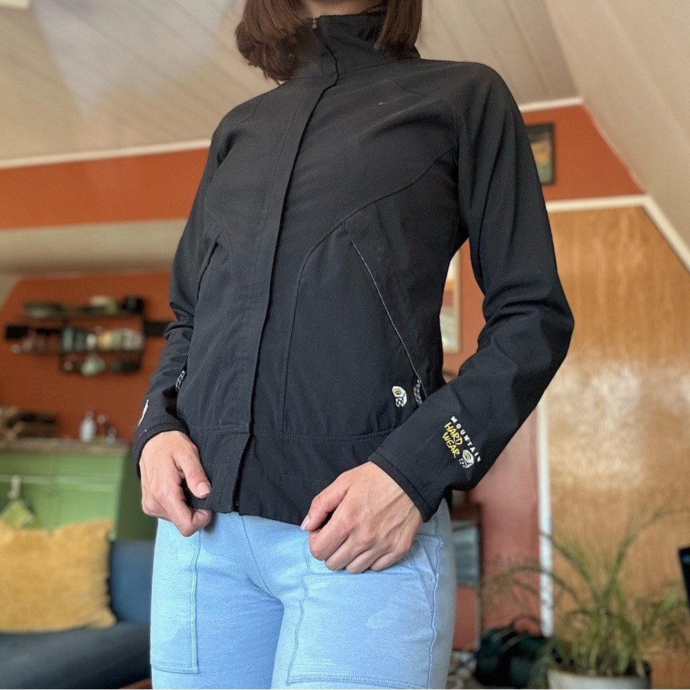 Mountain Hardwear black Windstopper (S)